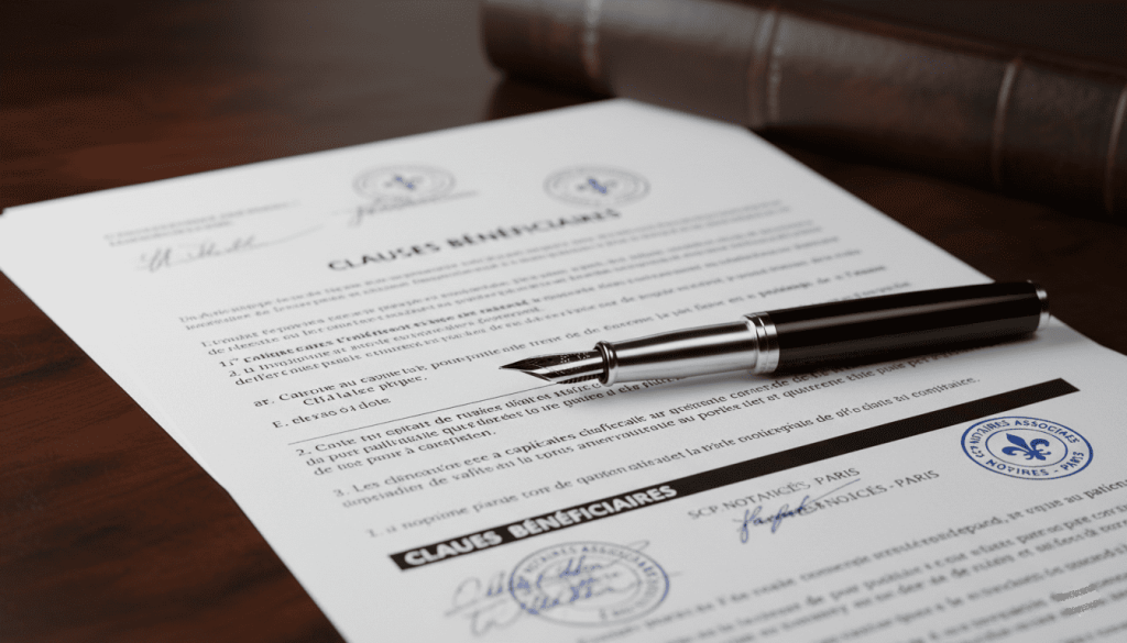 documents juridiques français liés à l’assurance vie et succession