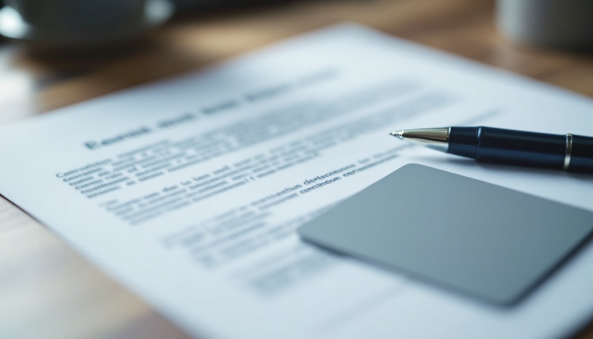 Document et carte bancaire vierge sur un bureau : vérifier un prélèvement PPG PARIS