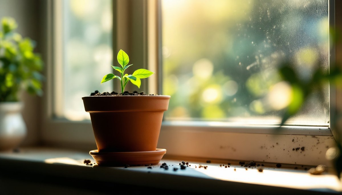 Jeune pousse dans un pot au soleil : prélèvement NIE et épargne salariale
